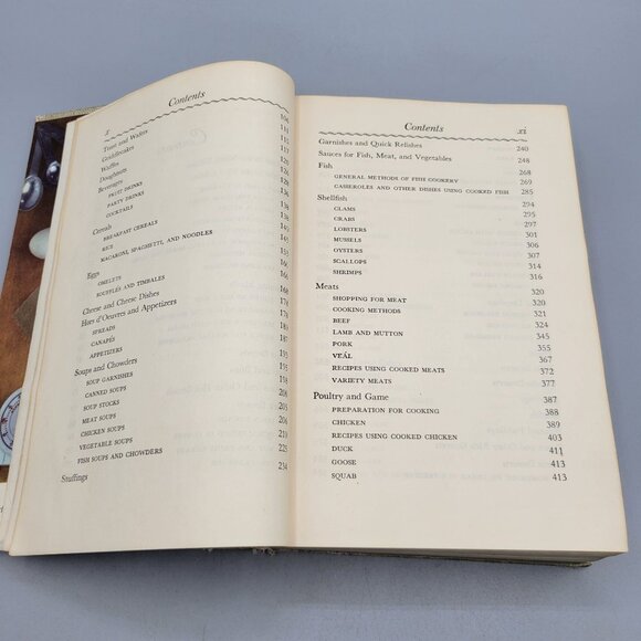 1951 The New Fannie Farmer Boston Cooking School Cook Book Hardcover - Picture 9 of 15